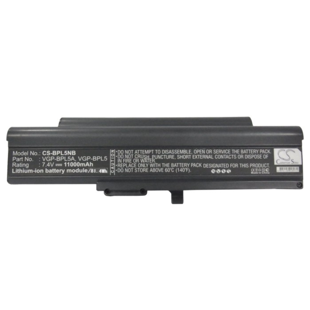 Notebook battery Sony VAIO VGN-TX90S