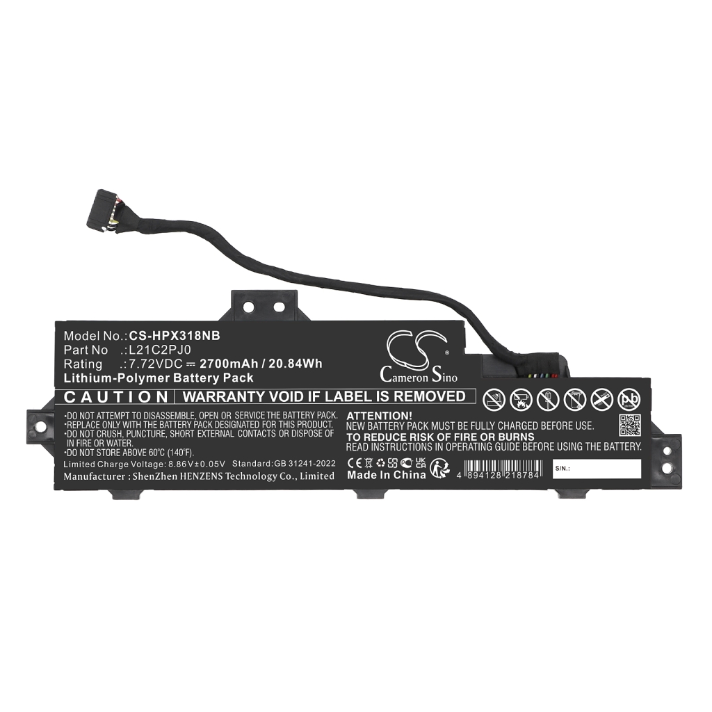 Notebook battery Lenovo CS-HPX318NB