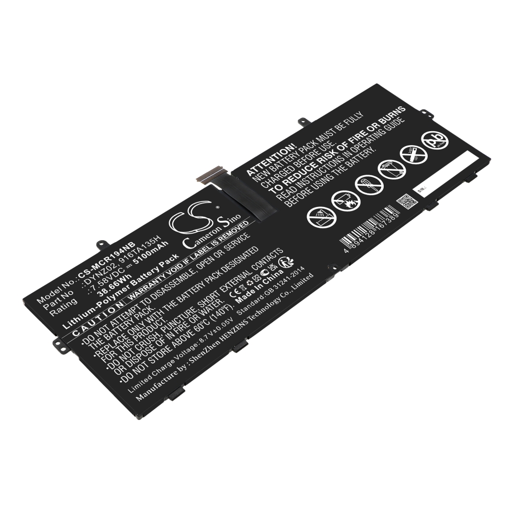 Baterija za tablet Microsoft CS-MCR194NB