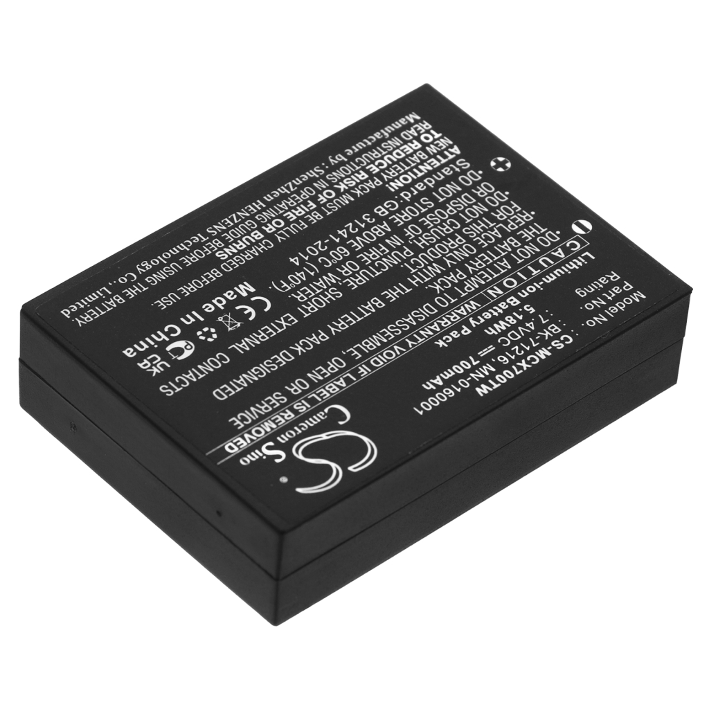 Baterija za dvosmjerni radio Cobra CXR-750 (CS-MCX700TW)
