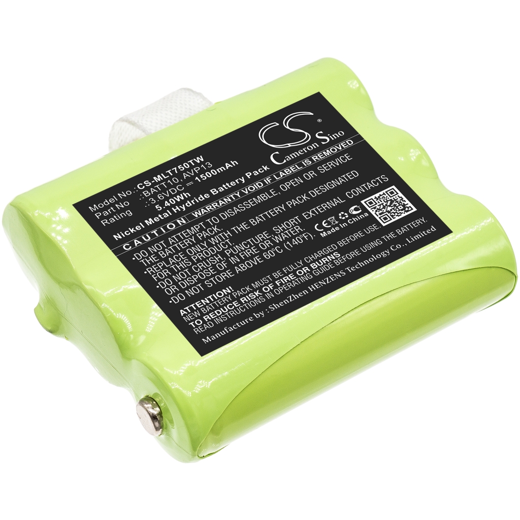 Baterija za dvosmjerni radio Midland X-Talker T71 (CS-MLT750TW)