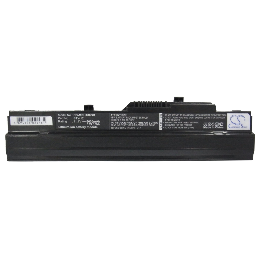 Notebook battery MSI Wind U100W-085NL