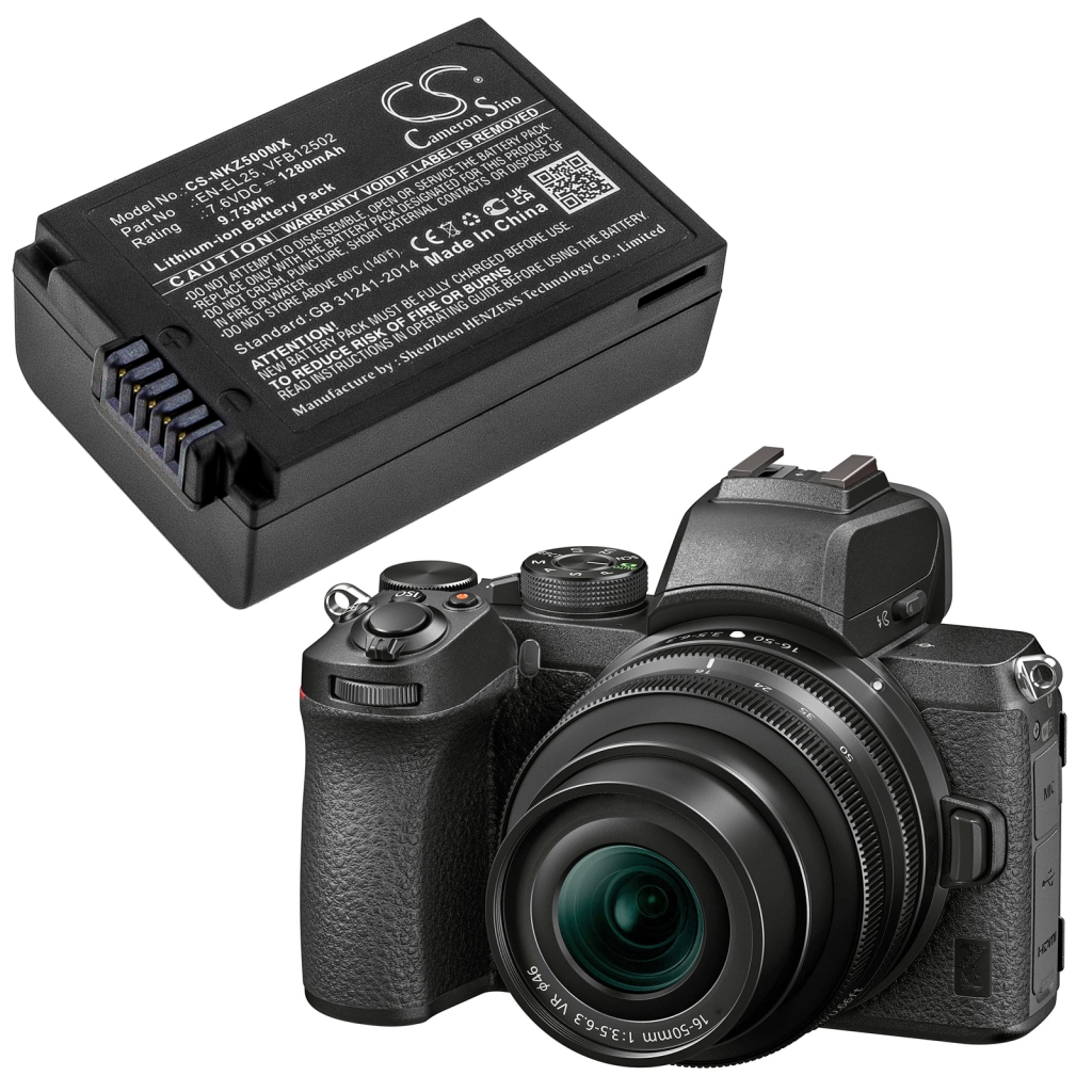 Baterija za fotoaparat Nikon Z50 ZFC (CS-NKZ500MX)