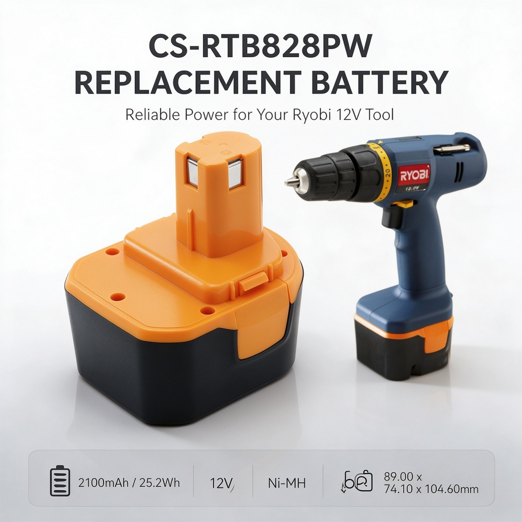 Baterije kompatibilno s Ryobi BID1211 BID1211 CS-RTB828PW