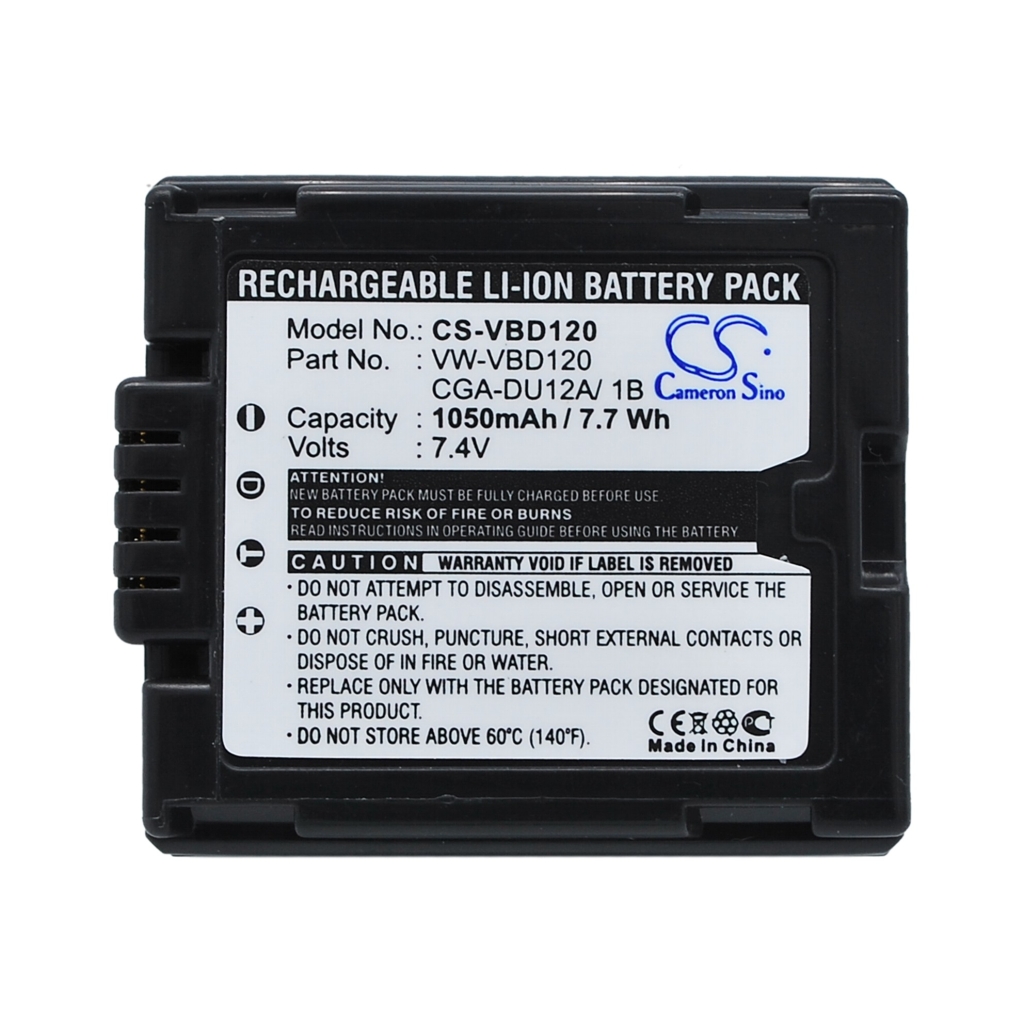 Baterija za fotoaparat Panasonic NV-GS10EGA (CS-VBD120)