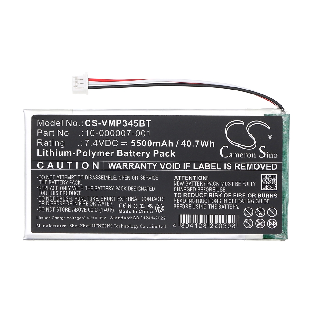 Baterija za sigurnosnu kameru doma Vivint CS-VMP345BT
