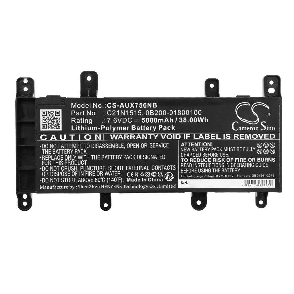Asus X756UX-3C