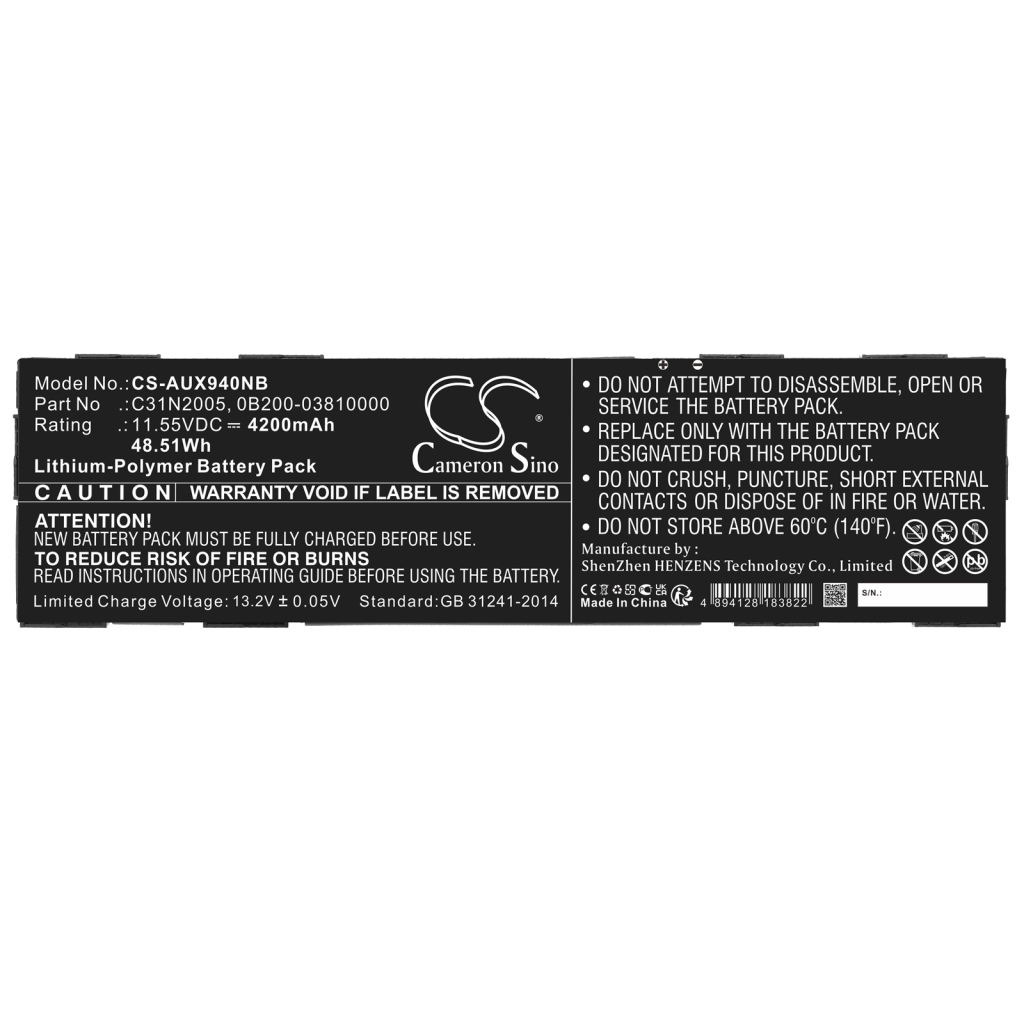 Asus Chromebook Flip CX3 CX3400FMA-EC0167