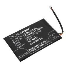 Compatible battery replacement for Barnes & noble DR-NK03,MLP305787,S11ND018A