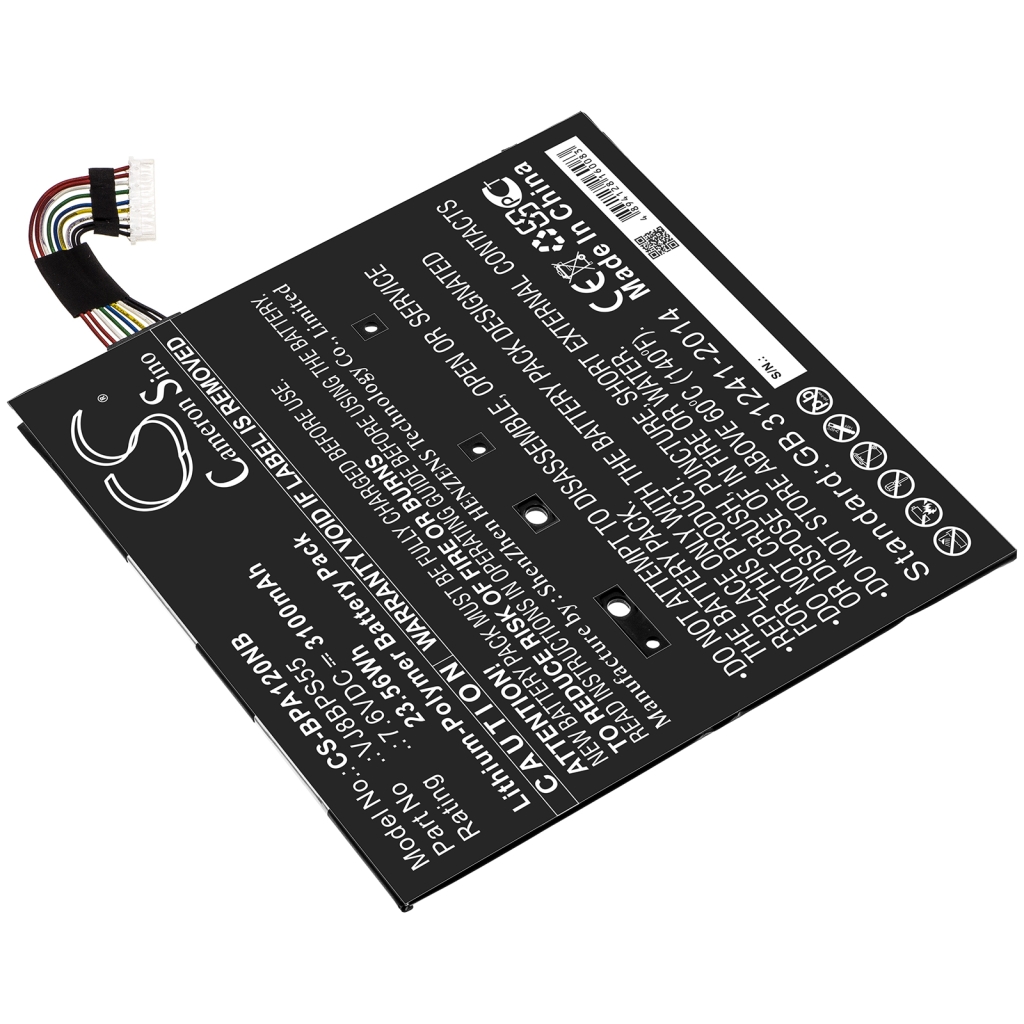 Compatible battery replacement for Sony VJ8BPS55