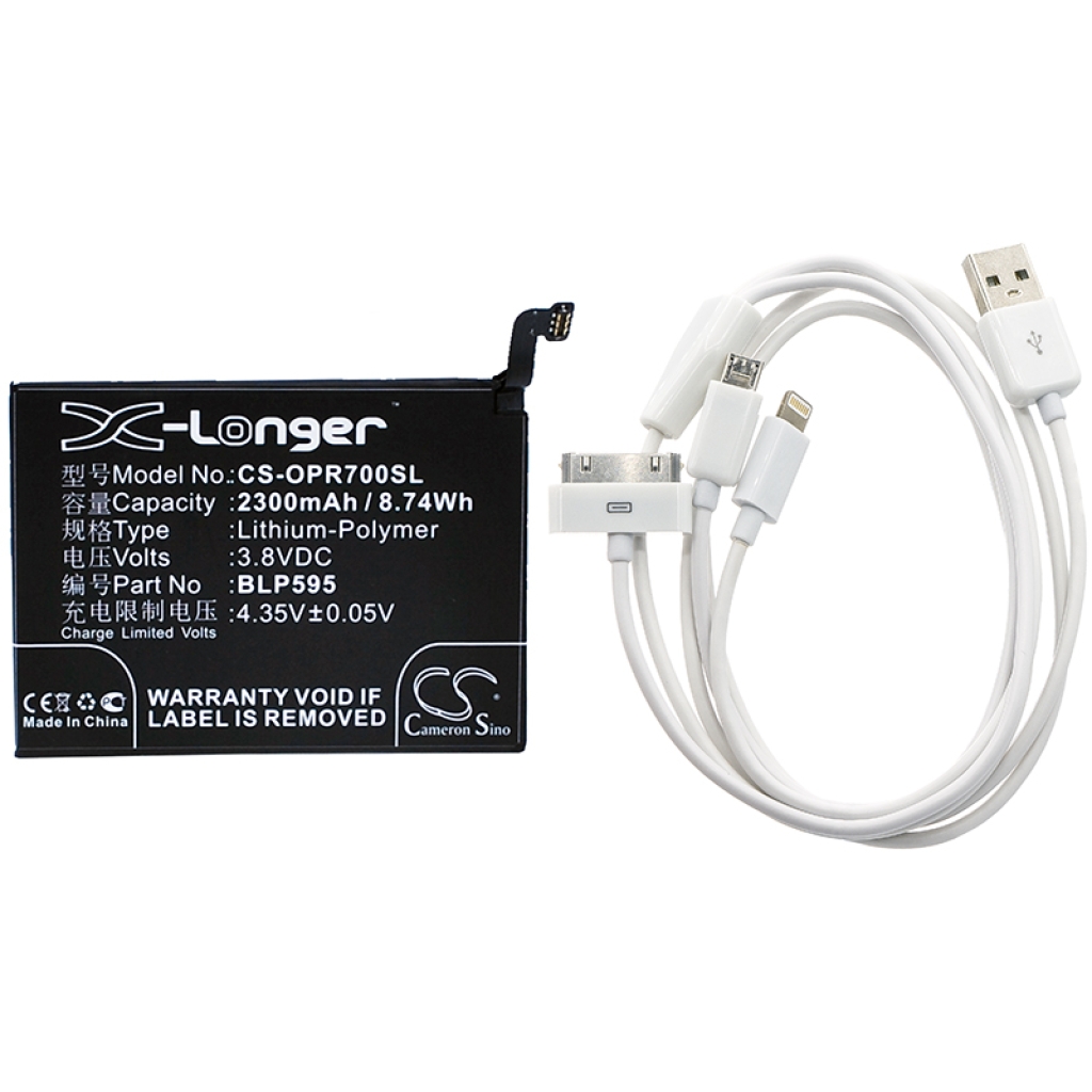 Compatible replacement for OPPO BLP595