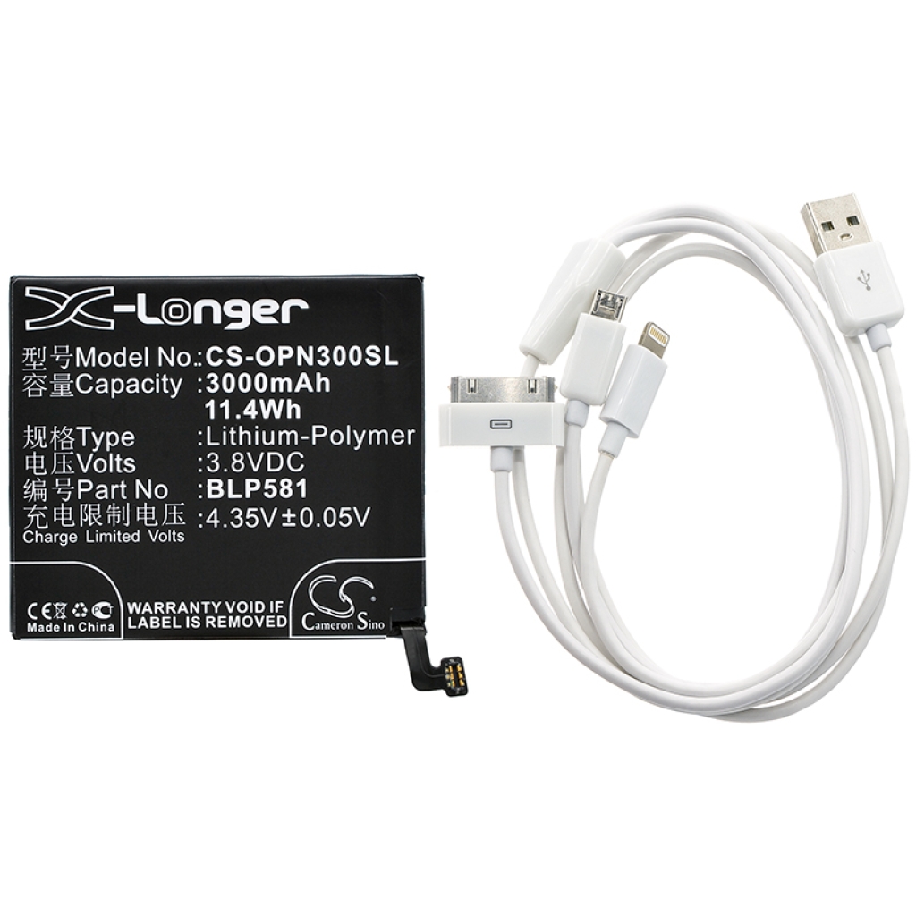 Compatible replacement for OPPO BLP581