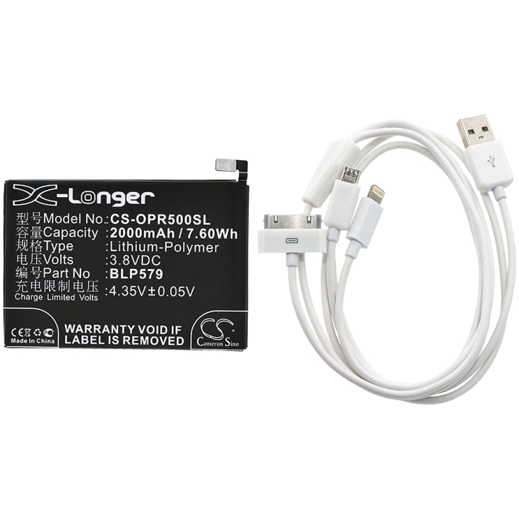 Compatible replacement for OPPO BLP579