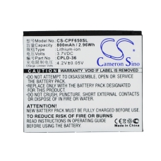 Compatible battery replacement for Coolpad CPLD-36