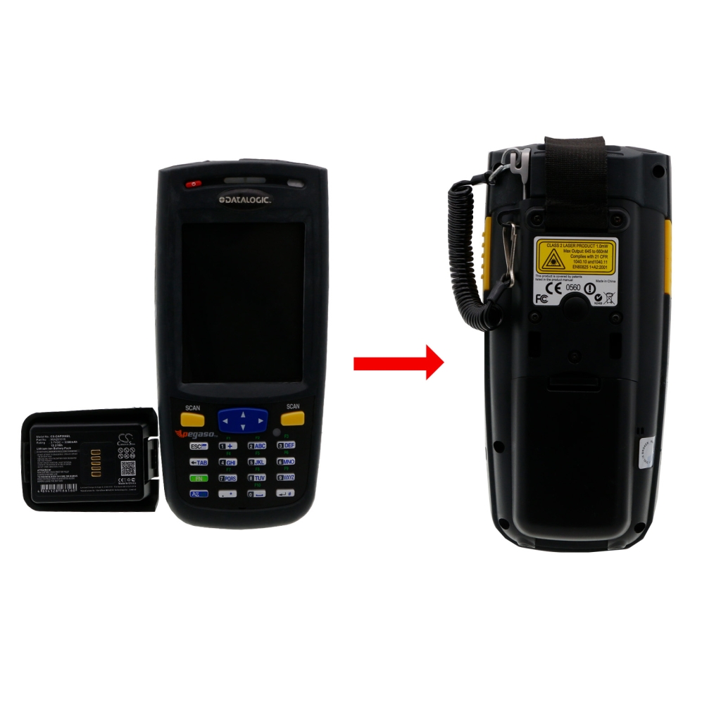 BarCode, Scanner Battery Datalogic CS-DAP200BL