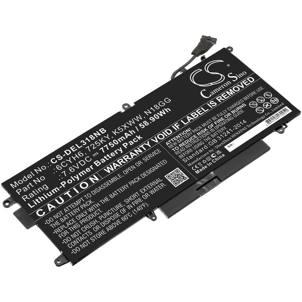 Baterija za prijenosno računalo DELL N003L7390-C-D1606FTCN