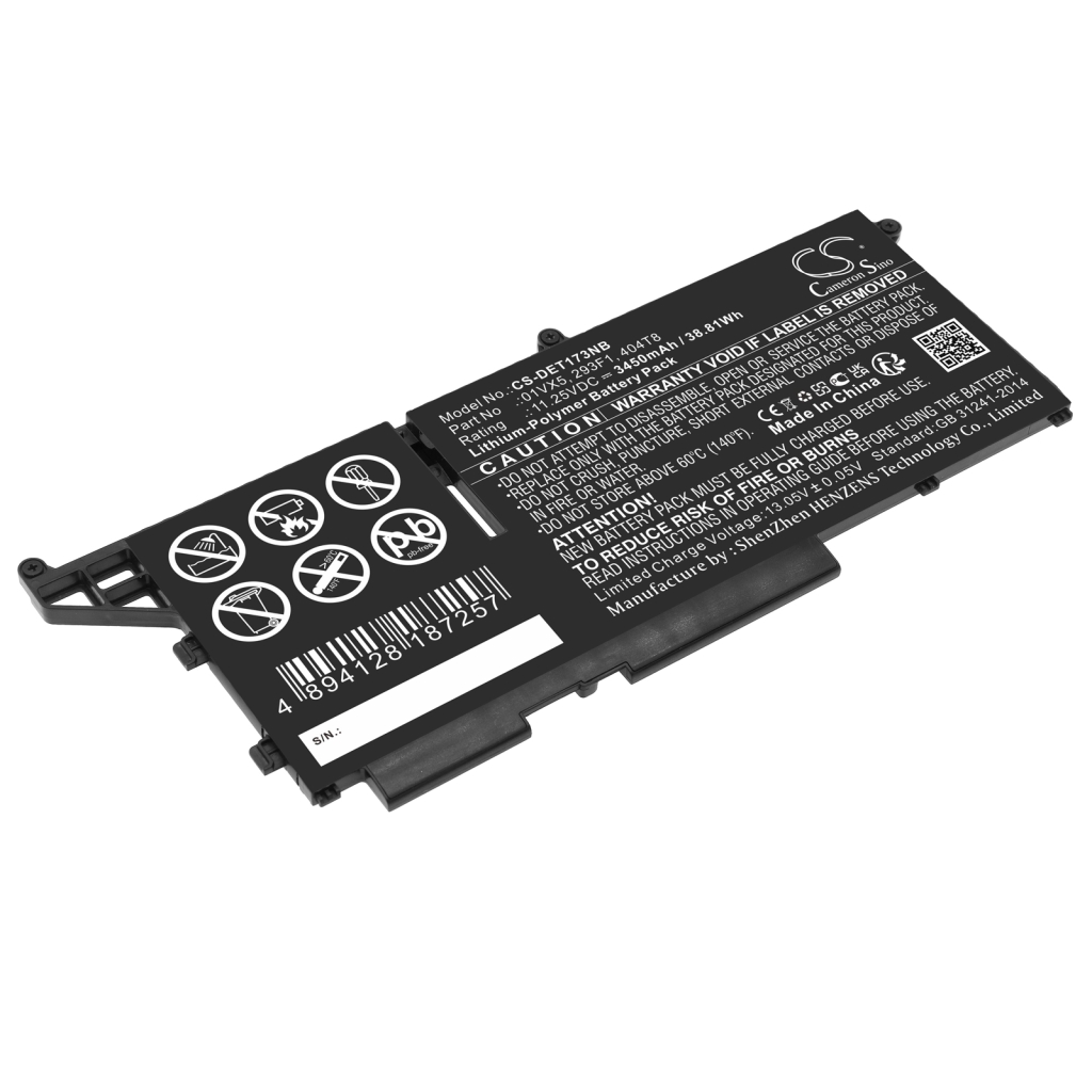 Kompatibilna zamjena baterije za DELL 01VX5,293F1,404T8