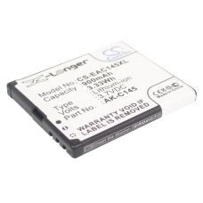 Compatible battery replacement for Aligator AK-C145,C250,TM-D222
