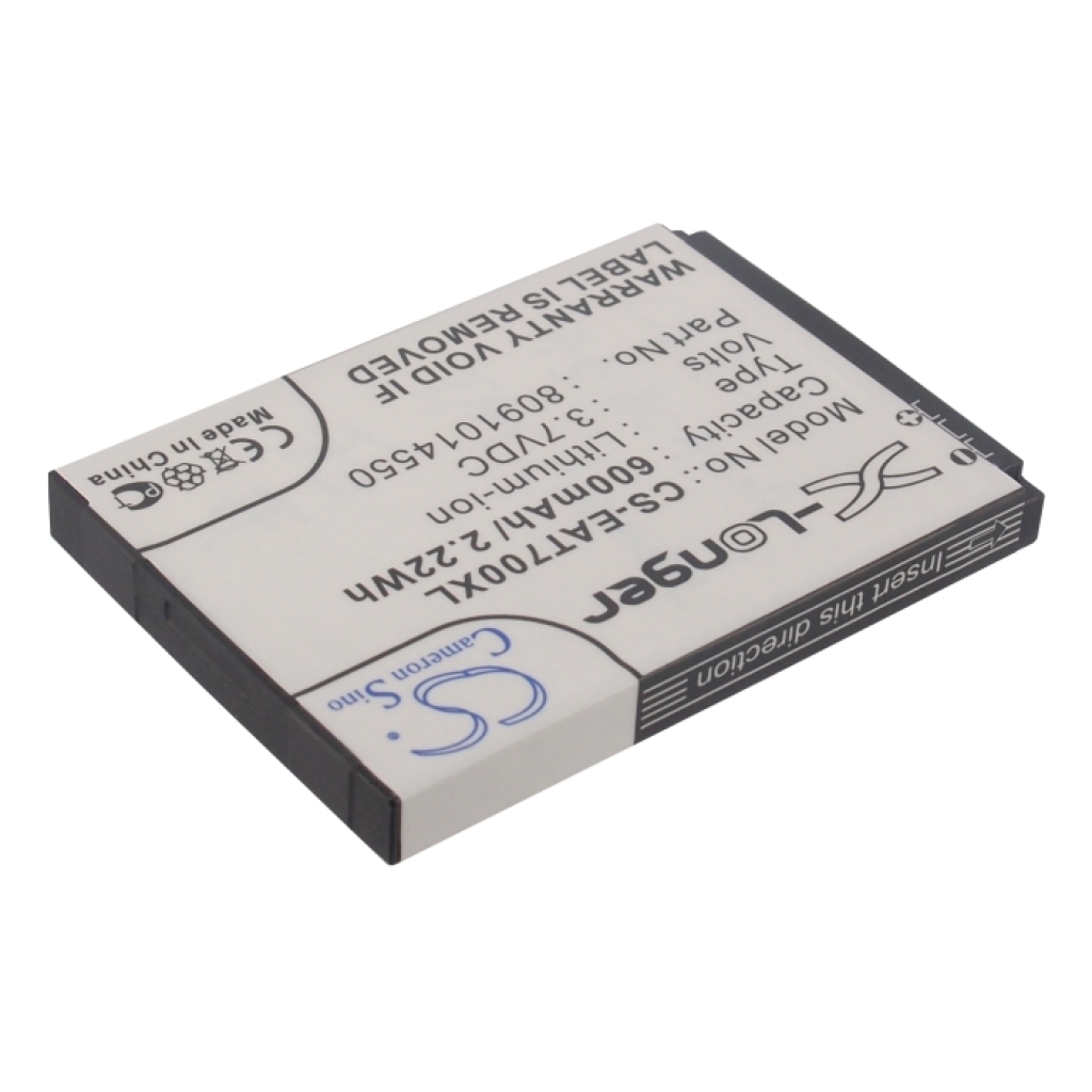 Compatible battery replacement for ITT 8091014550