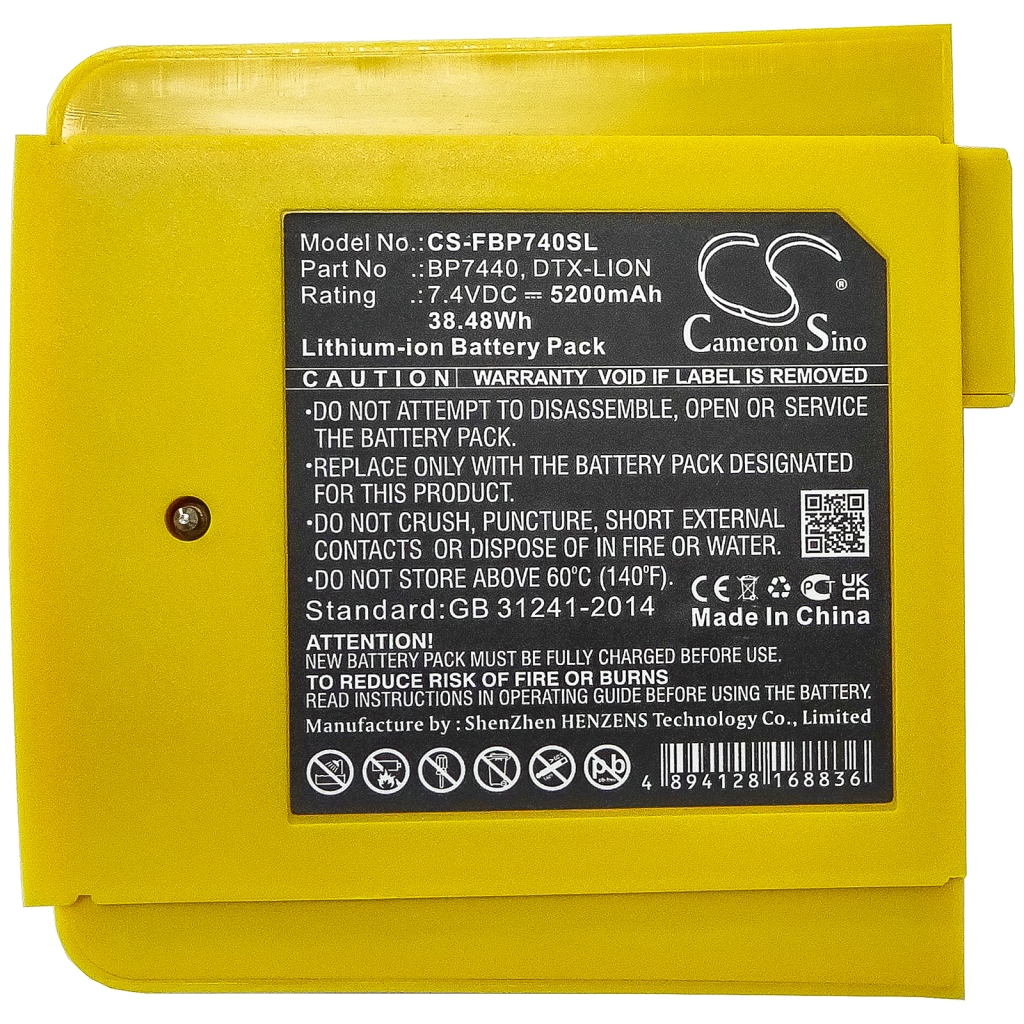 Kompatibilna zamjena baterije za Fluke BP7440,DTX-LION