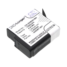 Compatible battery replacement for GoPro 601-10197-00,601-27537-000,AABAT-001,AABAT-001-AS,AHDBT-501...