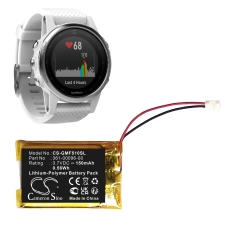 Compatible battery replacement for Garmin 361-00096-00