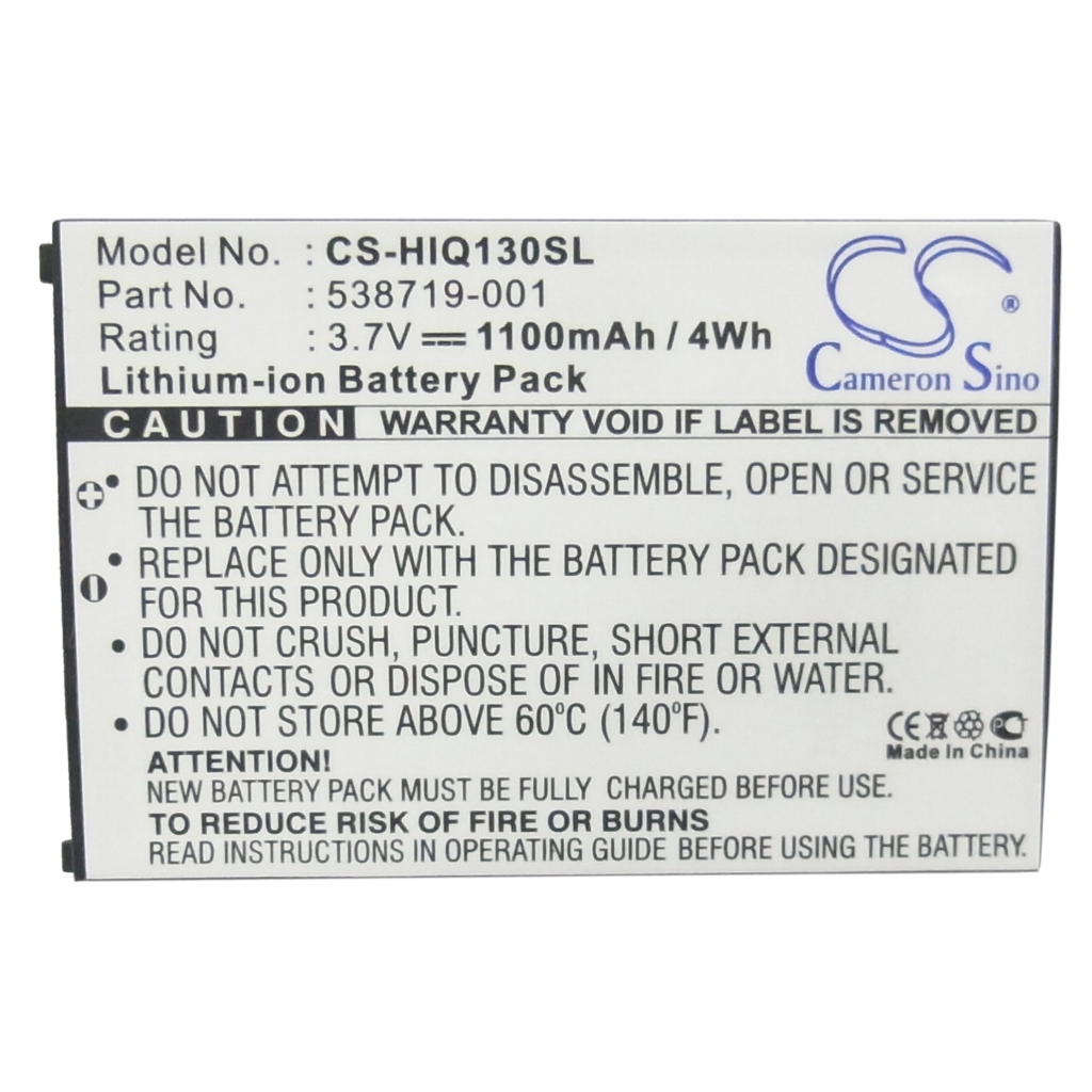 Battery Replaces 538719-001