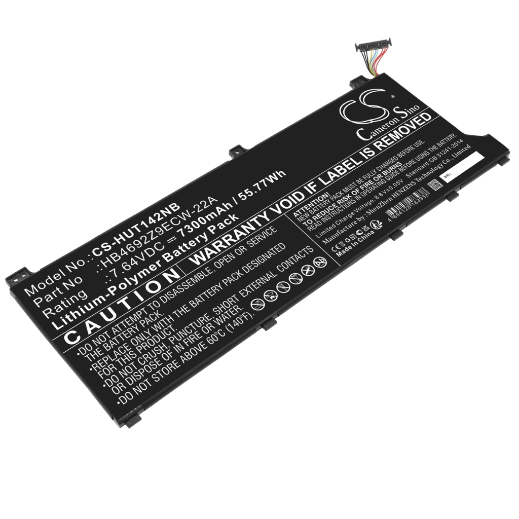 Kompatibilna zamjena baterije za Huawei HB4692Z9ECW-22A