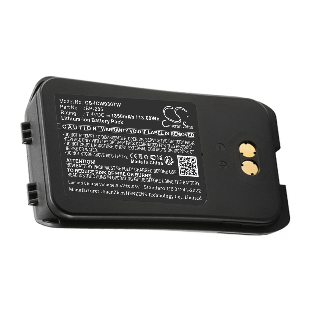 Two-Way Radio Battery Icom CS-ICW930TW