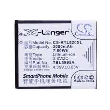 Kompatibilna zamjena baterije za K-Touch TBE5707B,TBL5995A