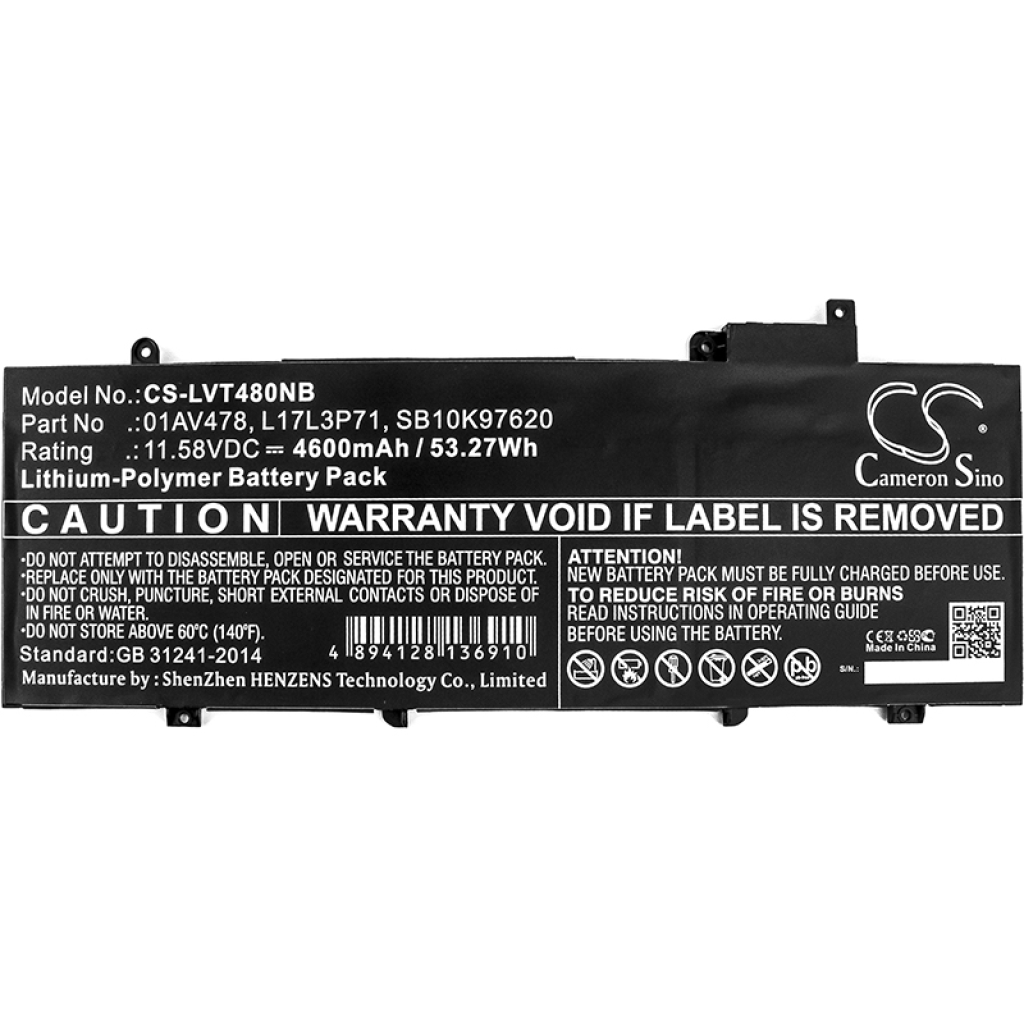 Lenovo ThinkPad T480s 20L8S3C50V