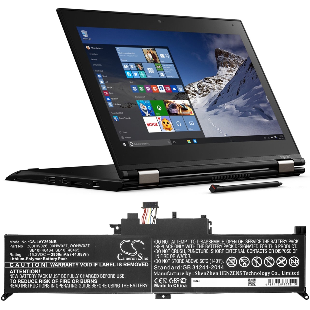 Lenovo ThinkPad Yoga 260(20FD-CTO1WW)