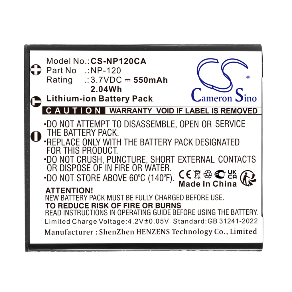 DeskTop Charger Casio CS-NP120CA