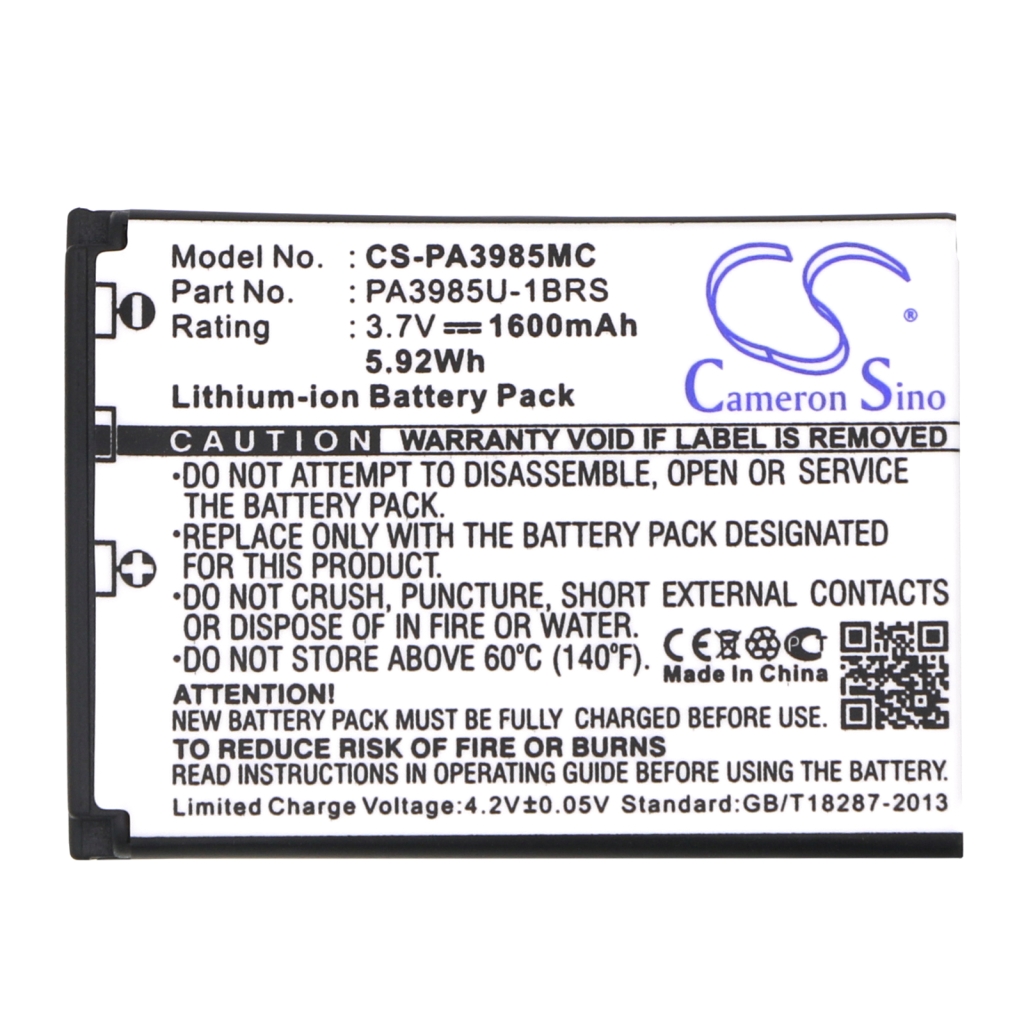 Camera Battery Toshiba CS-PA3985MC