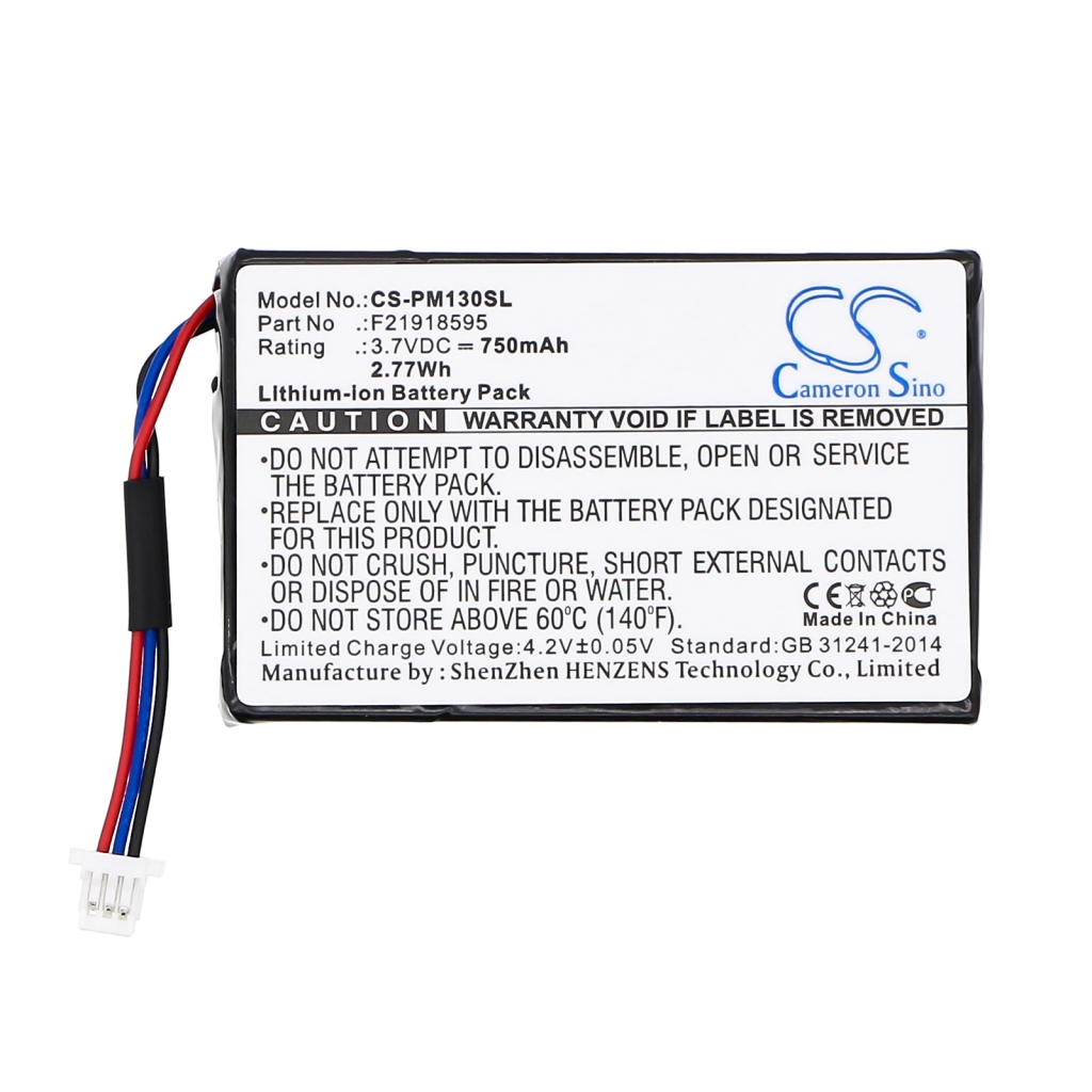Compatible battery replacement for Palm F21918595
