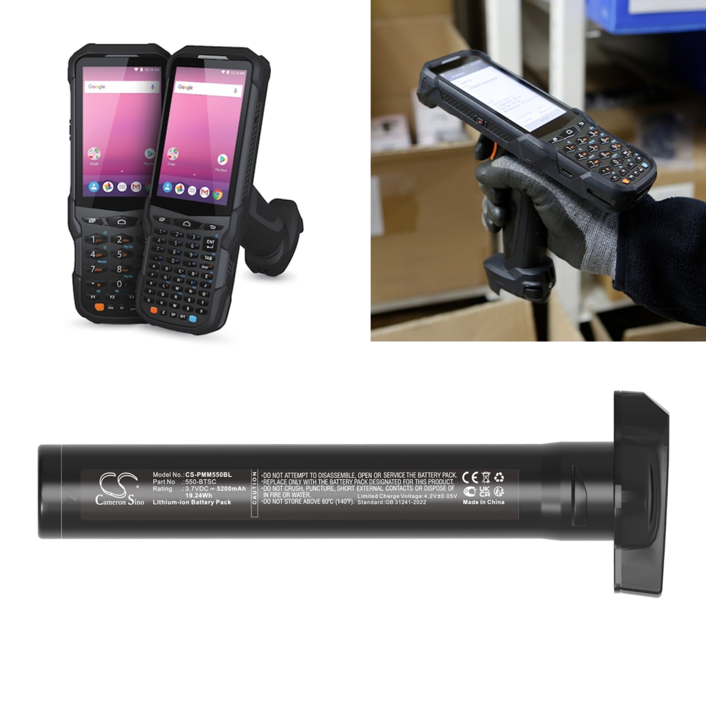 BarCode, Scanner Battery Point mobile CS-PMM550BL