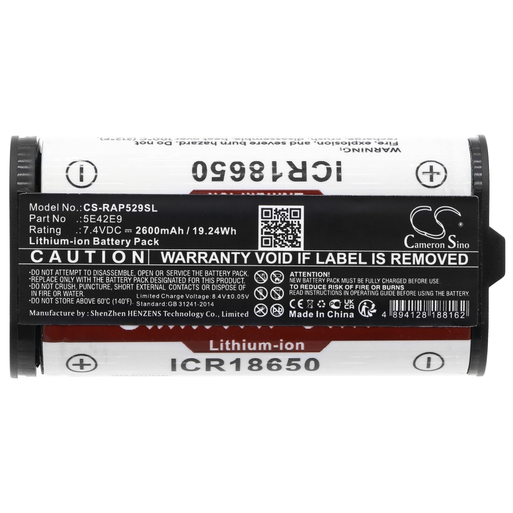 Compatible battery replacement for Ring 5E42E9