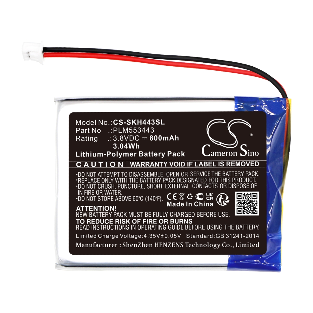 Kompatibilna zamjena baterije za Skybell PLM553443
