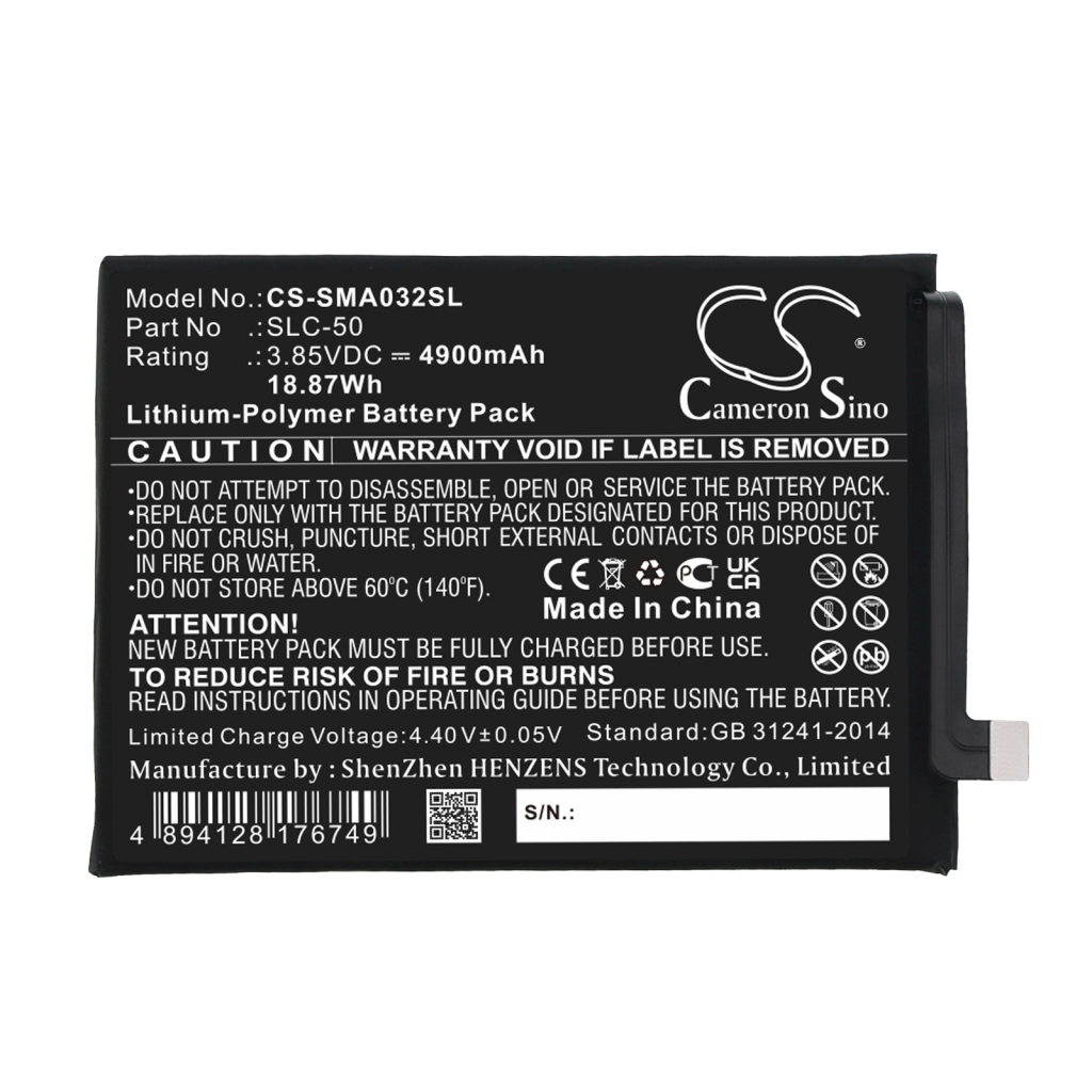 Kompatibilna zamjena baterije za Samsung SLC-50