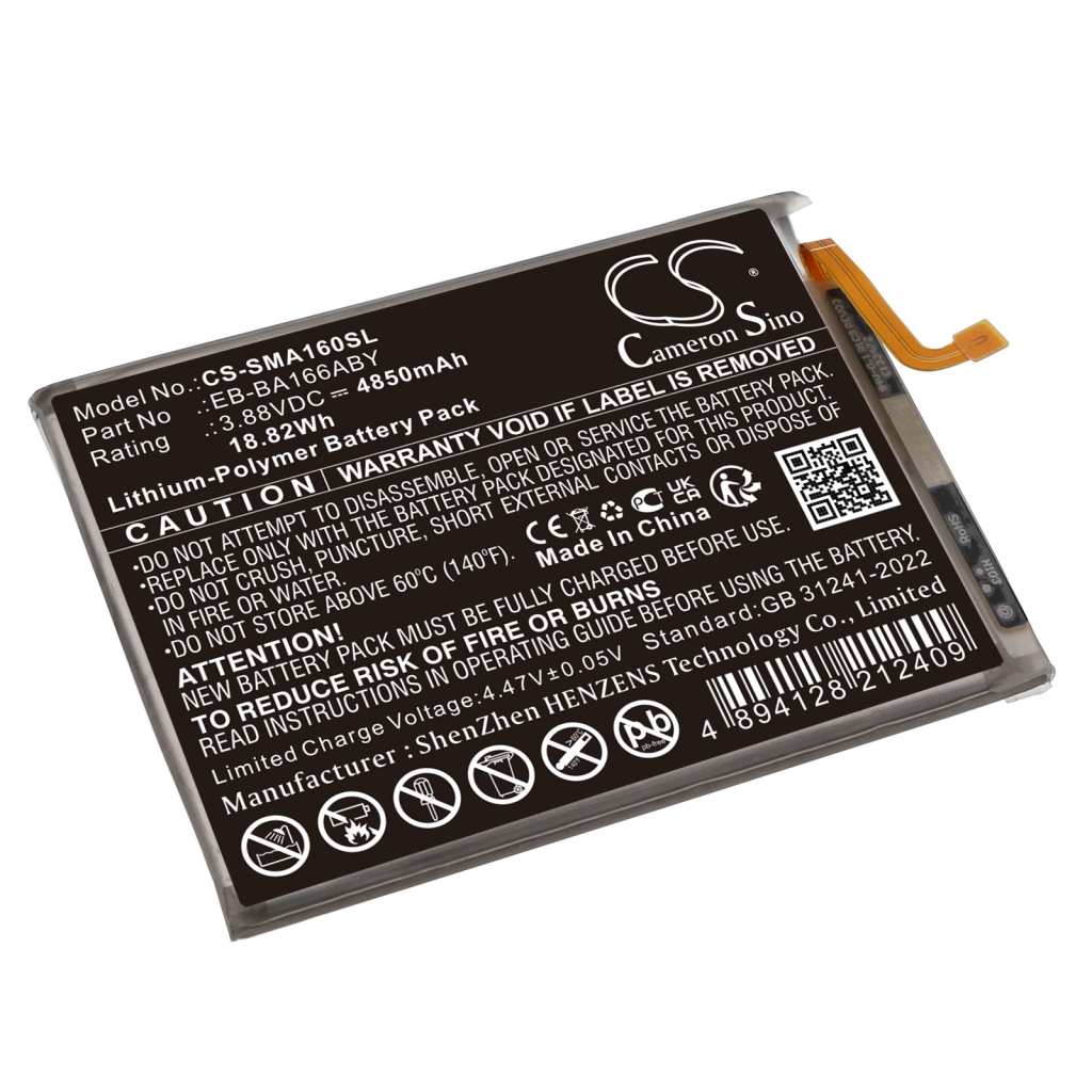 Kompatibilna zamjena baterije za Samsung EB-BA166ABY