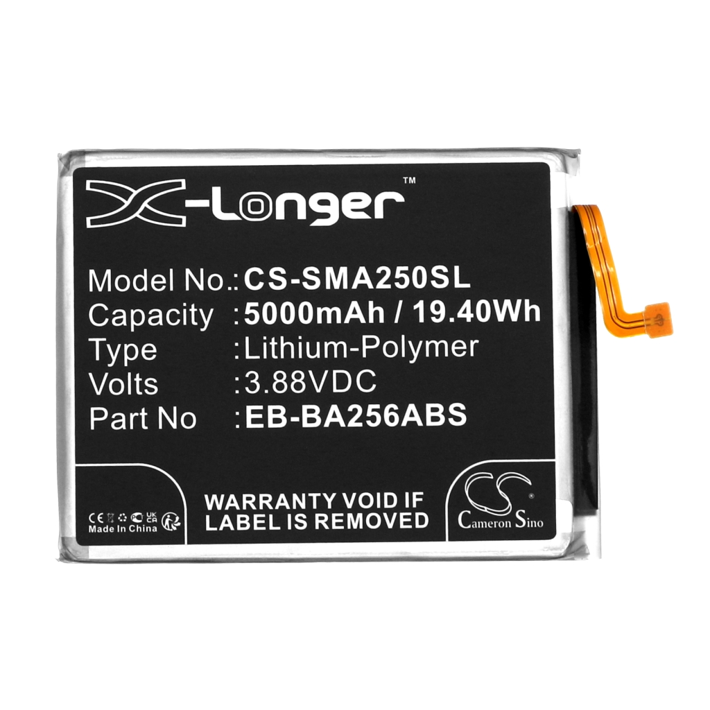 Kompatibilna zamjena baterije za Samsung EB-BA256ABS