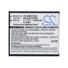Kompatibilna zamjena baterije za Samsung EB-BG720CBC,EB-BG720CBK
