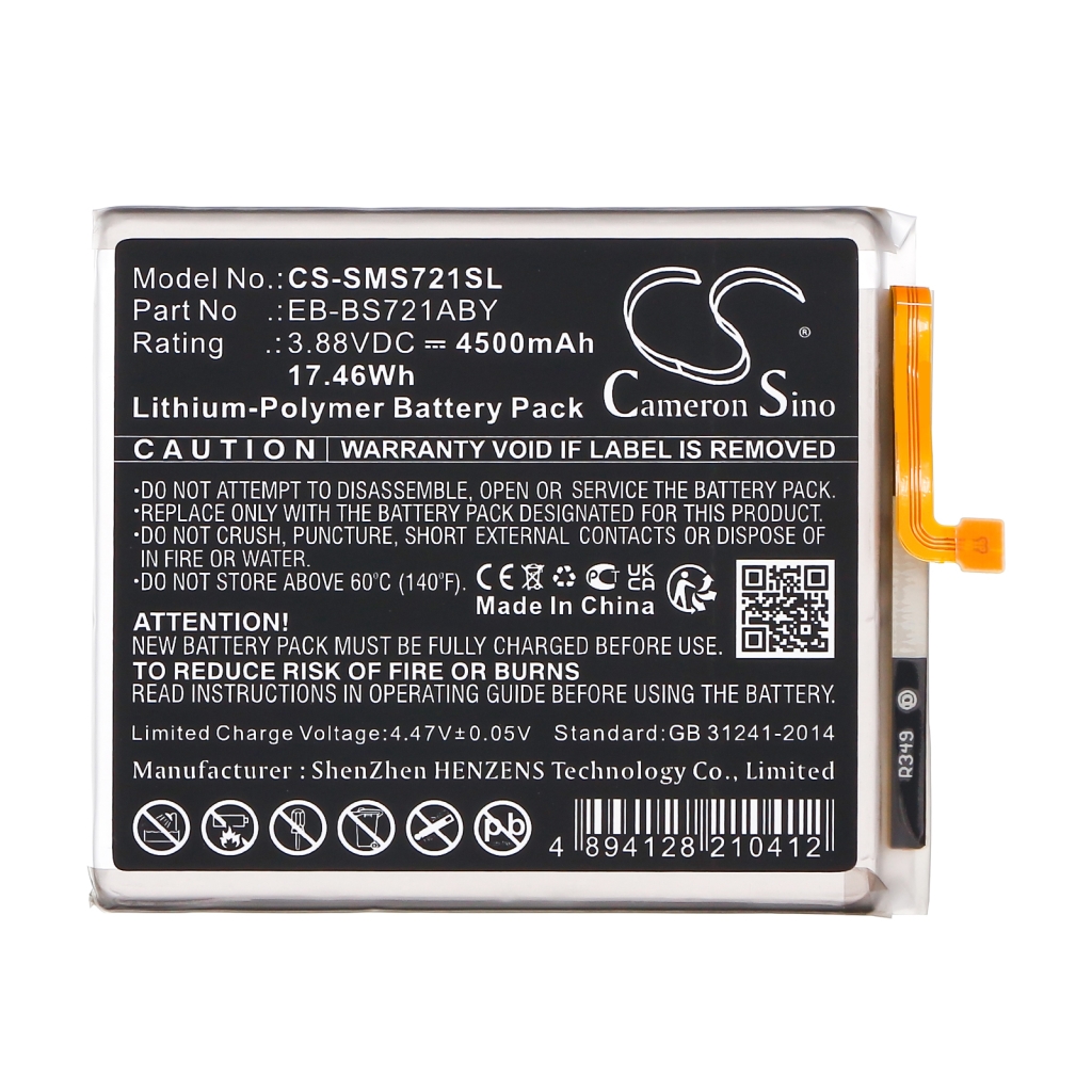 Kompatibilna zamjena baterije za Samsung EB-BS721ABY