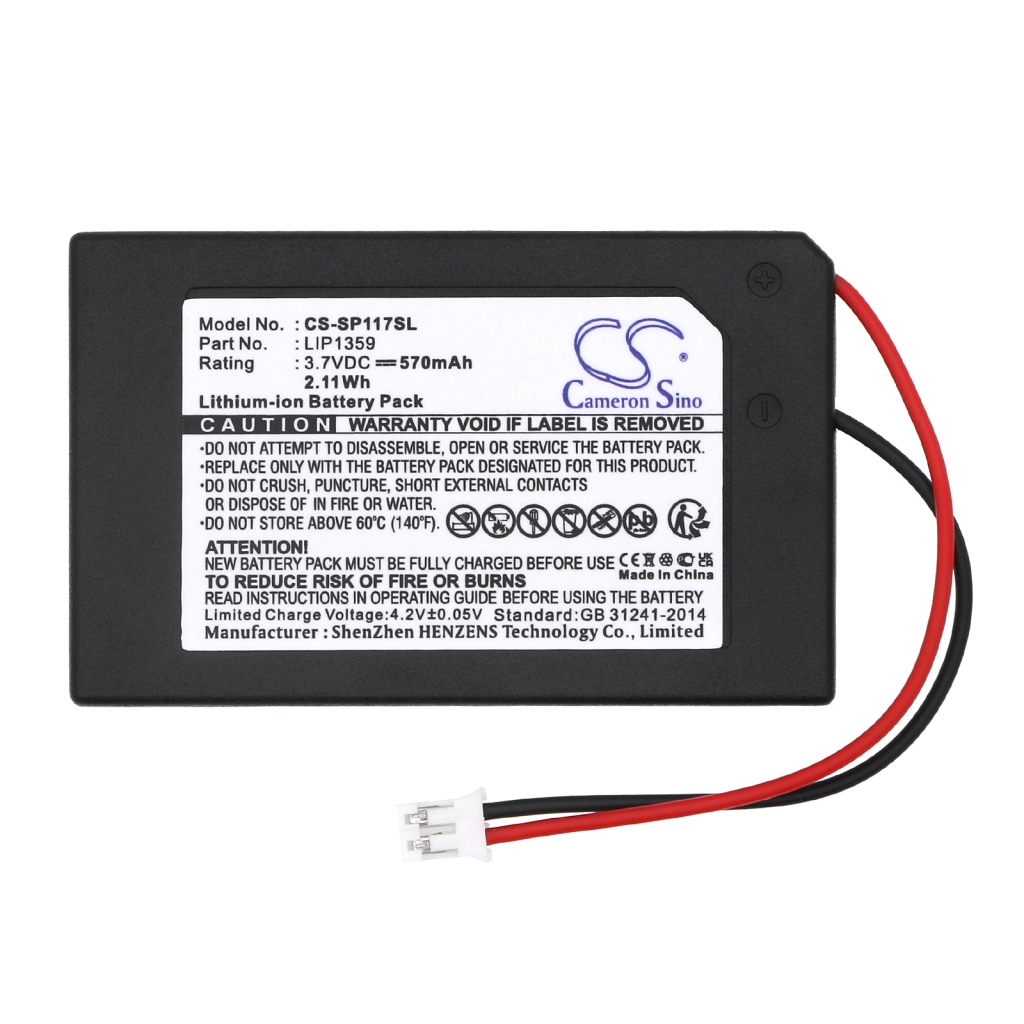 Game, PSP, NDS Battery Sony CS-SP117SL