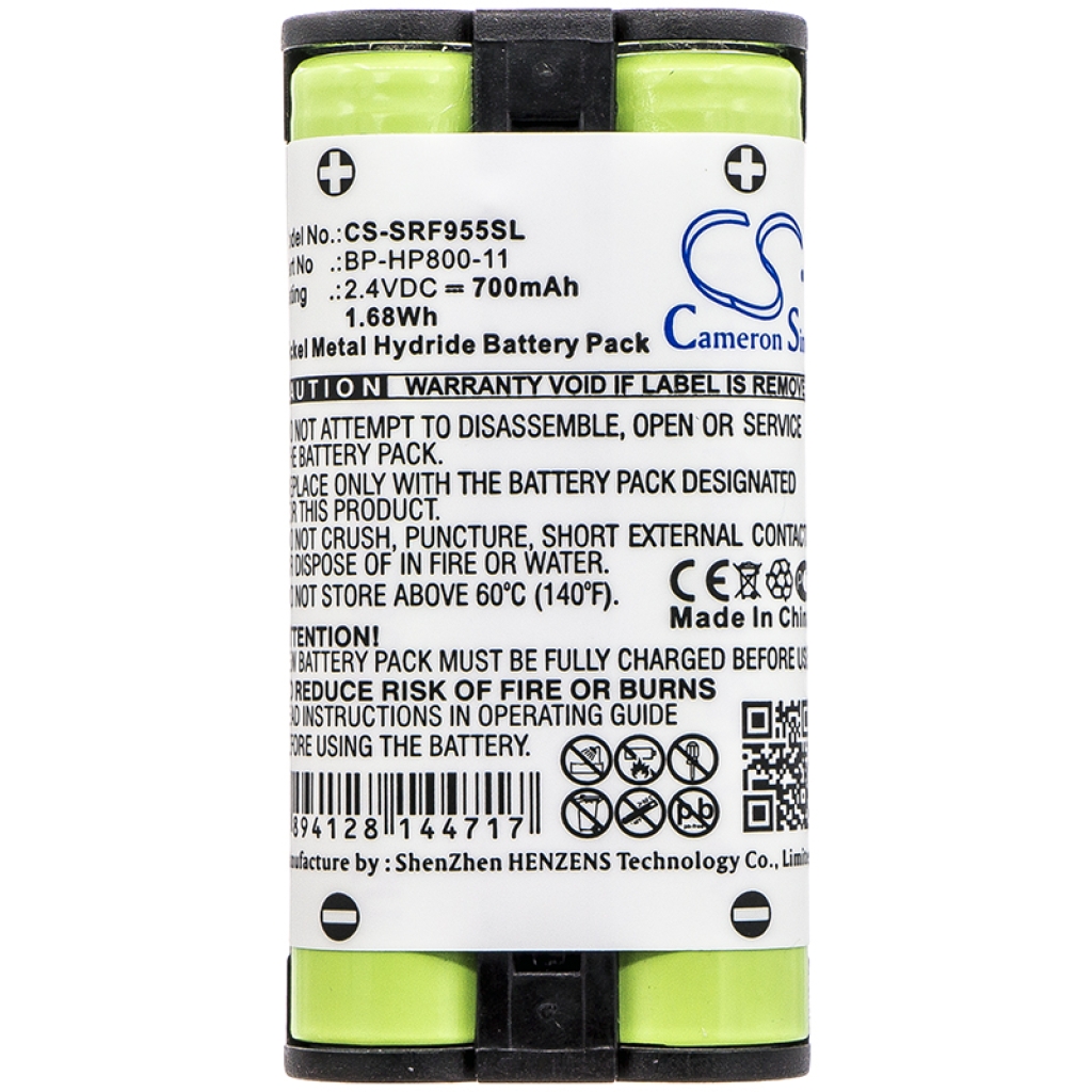 Wireless Headset Battery Sony CS-SRF955SL