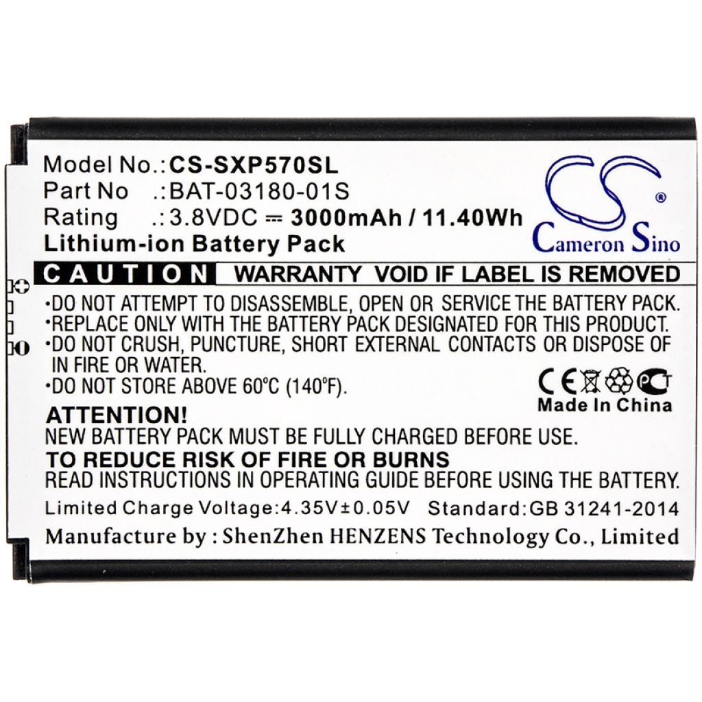 Mobile Phone Battery Sonim CS-SXP570SL