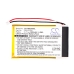 Compatible battery replacement for TomTom 360103150