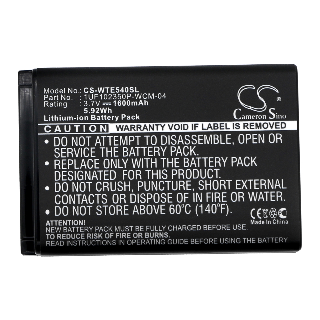 Tablet Battery Wacom CS-WTE540SL