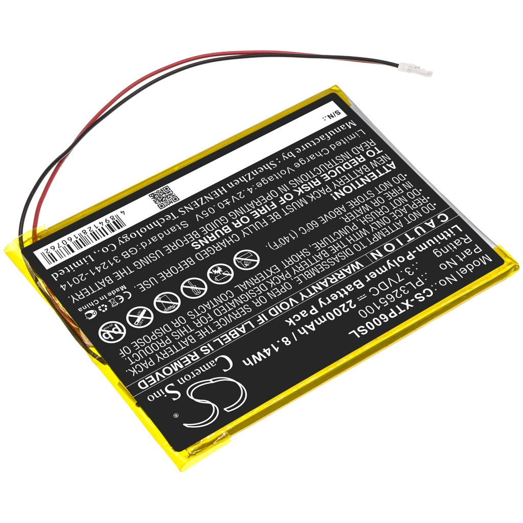 Kompatibilna zamjena baterije za Xtool PL3265100