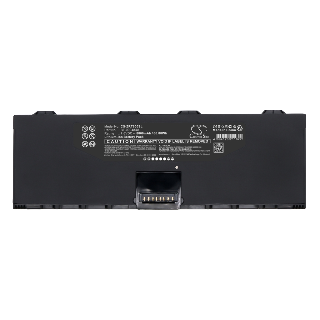 Tablet Battery Zebra CS-ZRT600SL